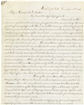 Emotional Clara Barton Autograph Letter Signed, Regarding Missing Soldiers -- ''...This Officer with his undeserved rank, his manners, his tricks, his falsehoods, his forgeries and his crimes...''